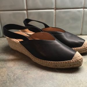 Janna espadrille sling backs - lightly worn - size 9